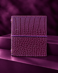 Mulberry Purple Croc Journal